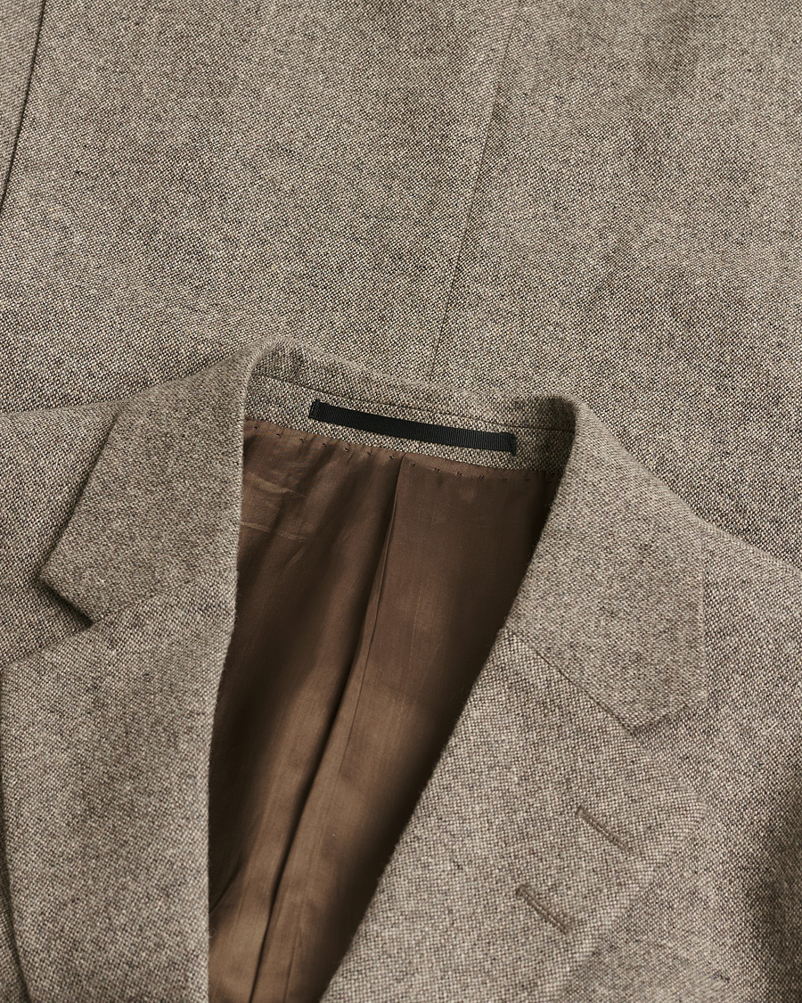 Uomini | Abiti Pre-owned | Pre-owned | Tiger of Sweden Brushed Wool Suit Taupe 48/46