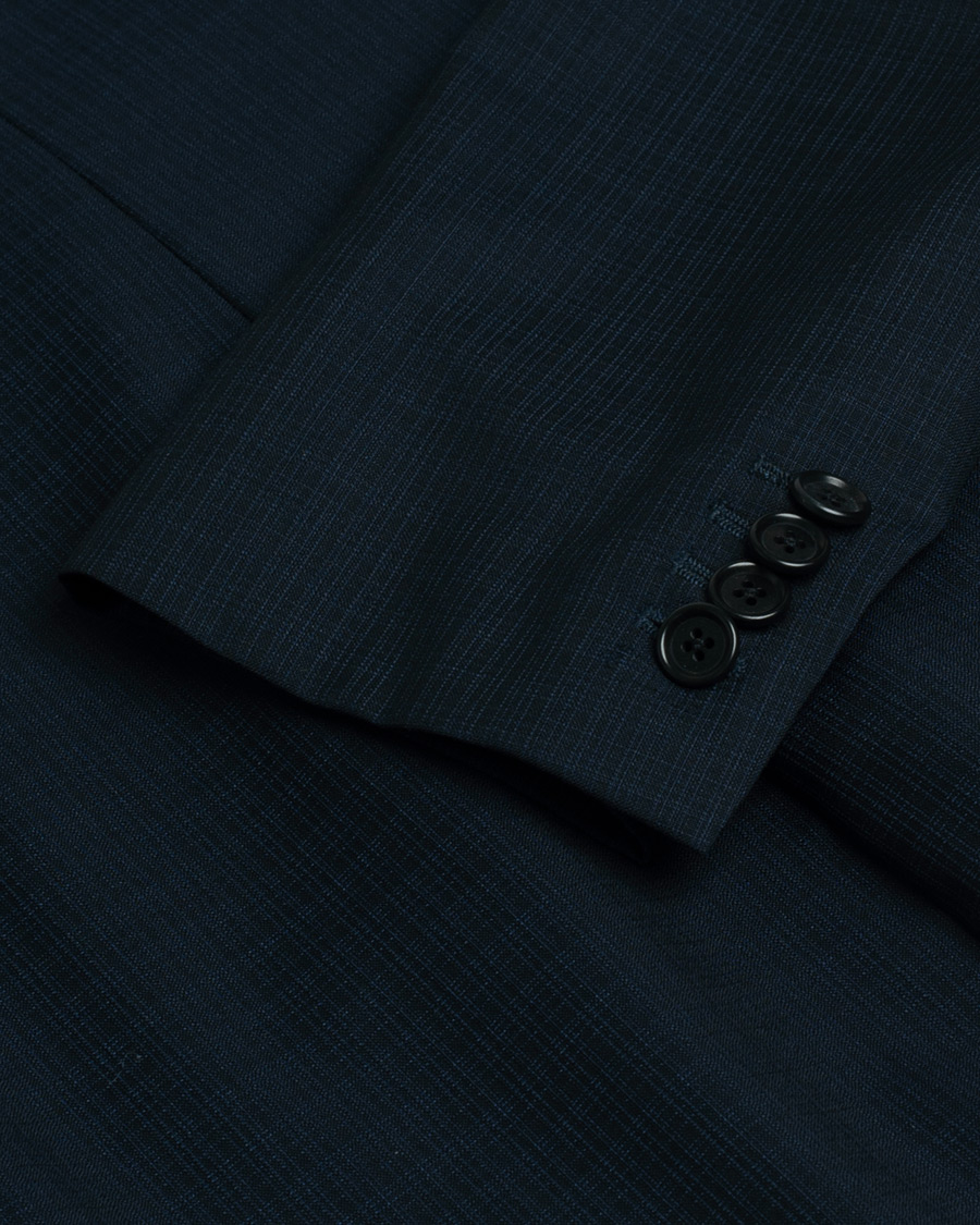 Uomini | Blazers | Pre-owned | Gaiola Napoli Single Breasted Wool Suit Navy 50
