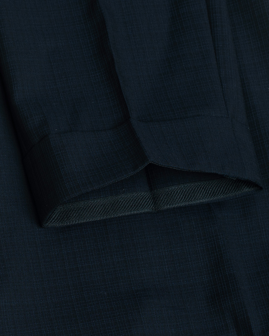 Uomini | Blazers | Pre-owned | Gaiola Napoli Single Breasted Wool Suit Navy 50