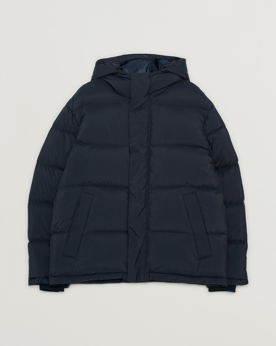 Uomini | Giacche | Pre-owned | NN07 Matthew Padded Down Jacket Navy Blue