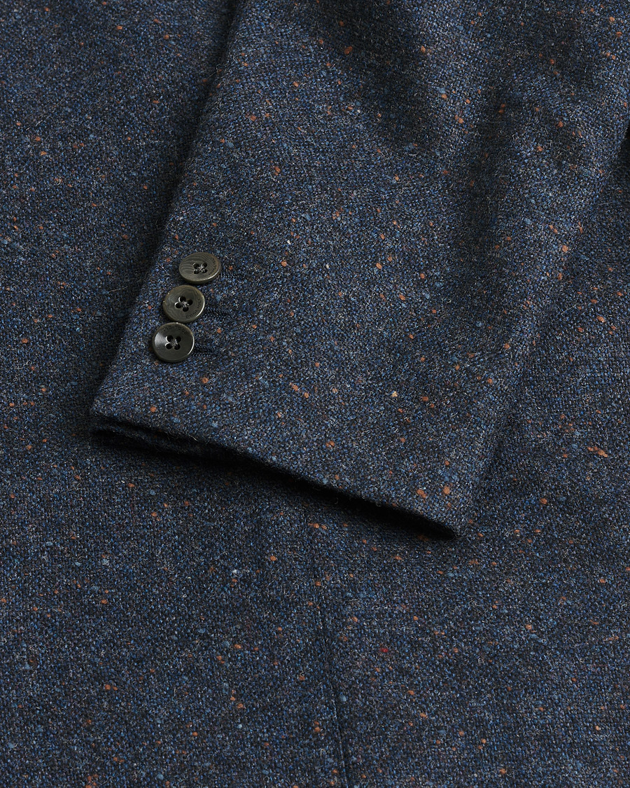 Uomini | Giacca da abito Pre-owned | Pre-owned | Boglioli Dover Wool Blazer Navy Melange 48