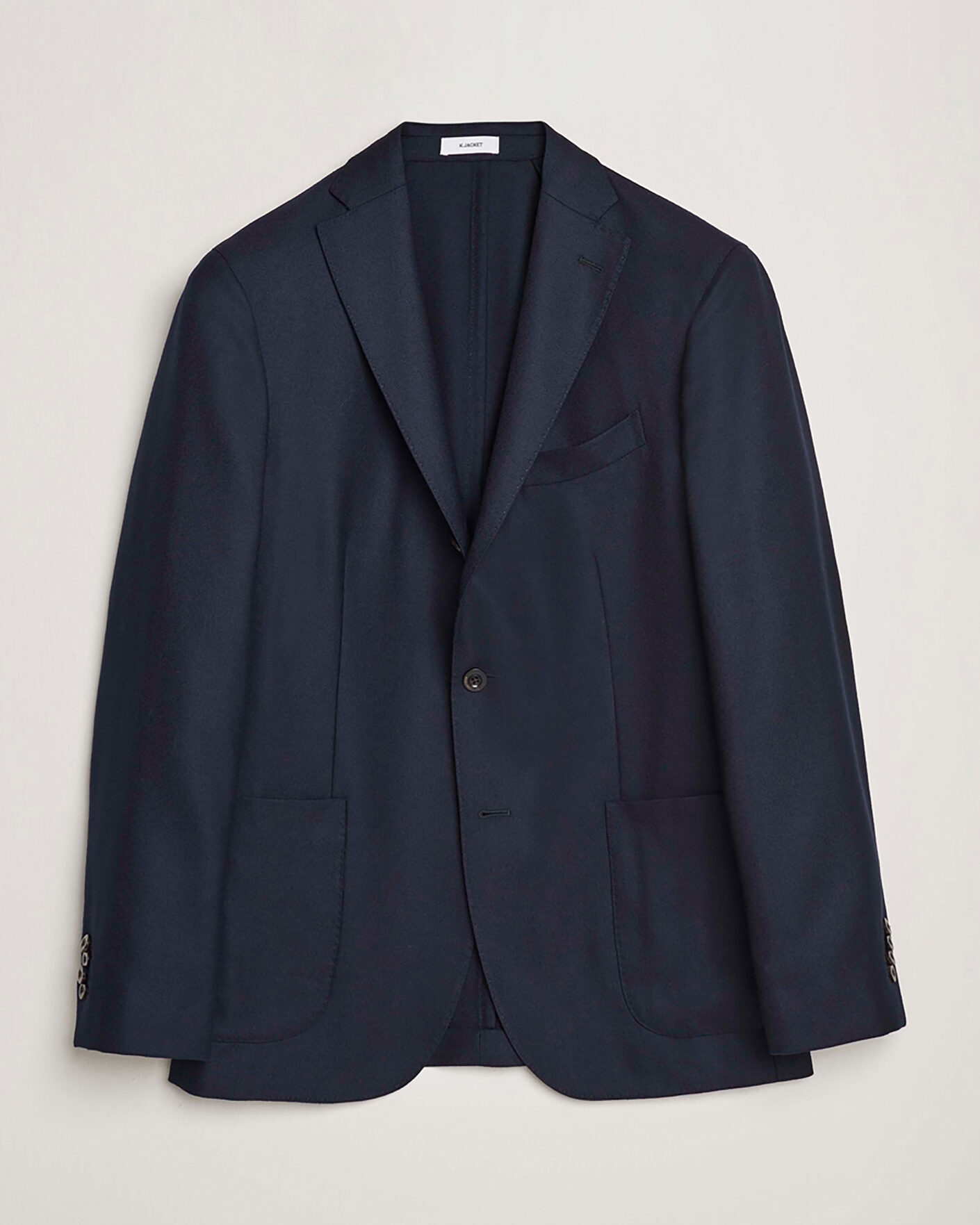 Uomini | Giacca da abito Pre-owned | Pre-owned | Boglioli K Jacket Wool Hopsack Blazer Navy 50