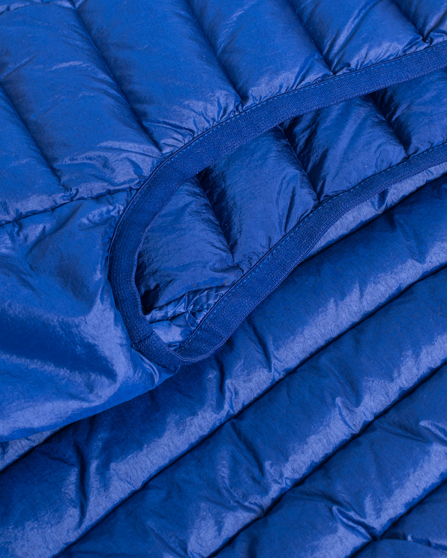 Uomini | Giacche | Pre-owned | Stone Island Recycled Nylon Down-TC Vest Bright Blue