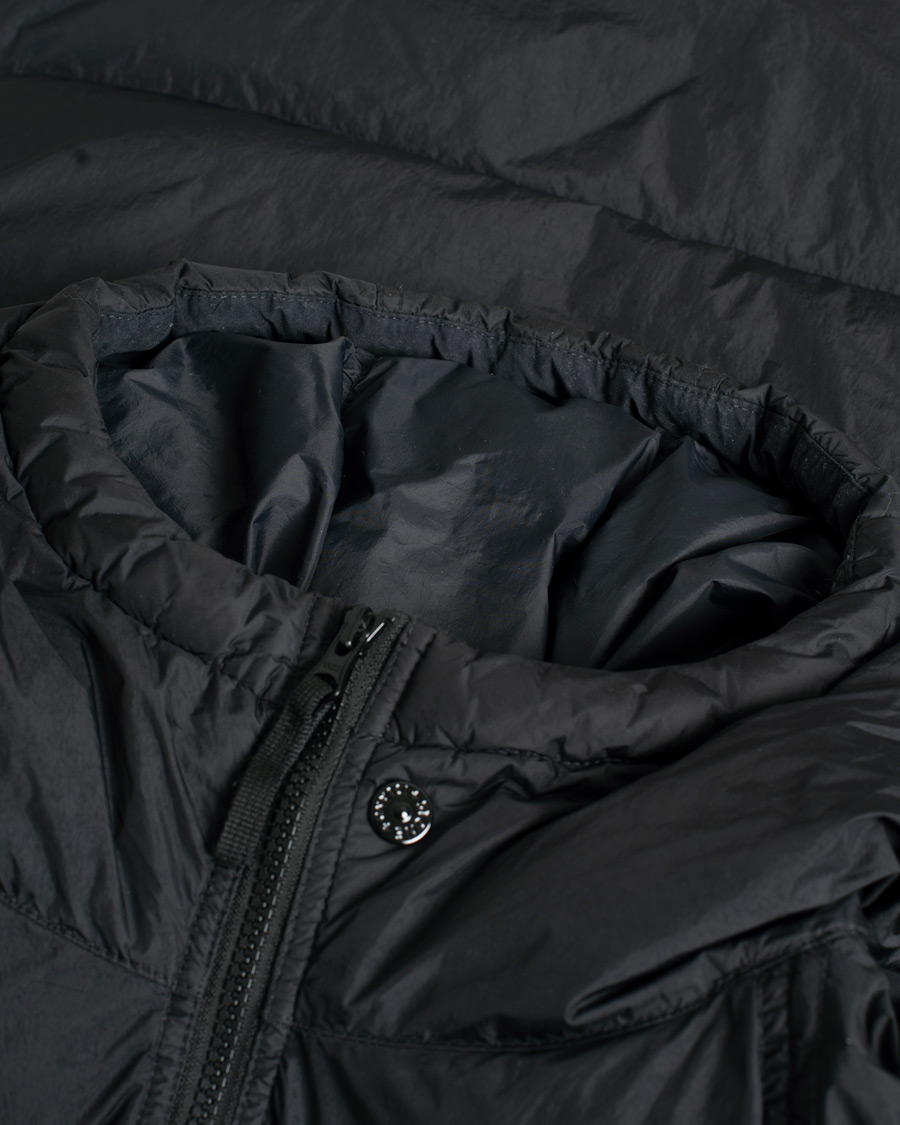 Uomini | Giacche | Pre-owned | Stone Island Garment Dyed Recycled Nylon Down Jacket Black