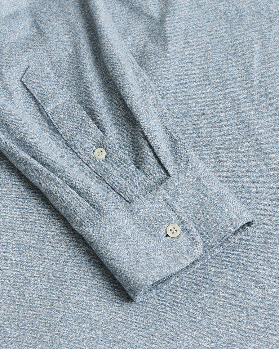 Uomini | Brunello Cucinelli Lightweight Jersey Shirt Light Blue L | Pre-owned | Brunello Cucinelli Lightweight Jersey Shirt Light Blue L