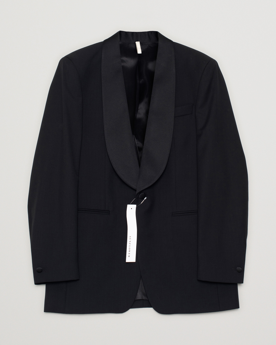 Uomini | Blazers | Pre-owned | Sunflower Shawl Collar Tuxedo Jacket Black