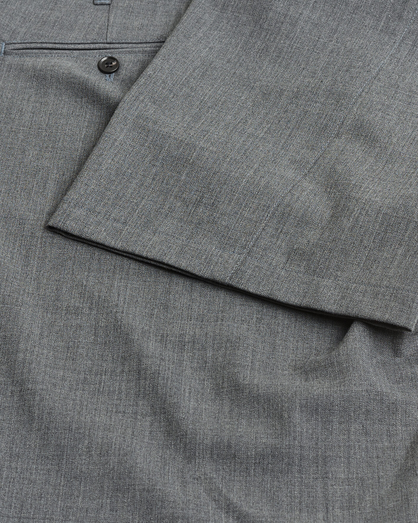 Uomini | Pantaloni Pre-owned | Pre-owned | Sunflower Wide Twist Wool Trousers Grey Melange 48