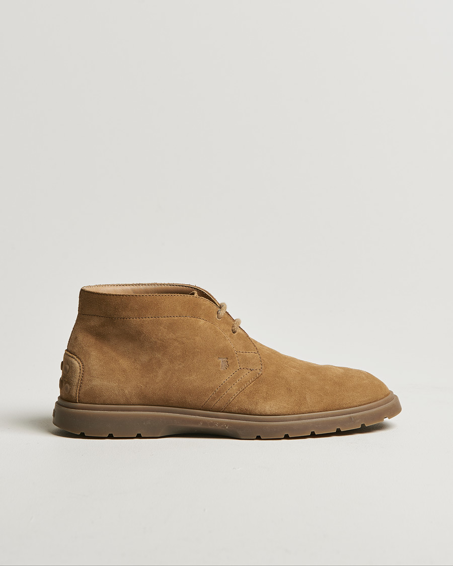 Uomini | Stivali | Pre-owned | Tod's Polacchino Chukka Boots Brown Suede