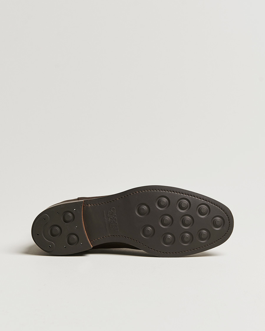 Uomini | Scarpe con cuciture Goodyear Pre-owned | Pre-owned | Crockett & Jones Chelsea 5 Dk Brown Rough-Out Suede UK8,5 - EU42,5