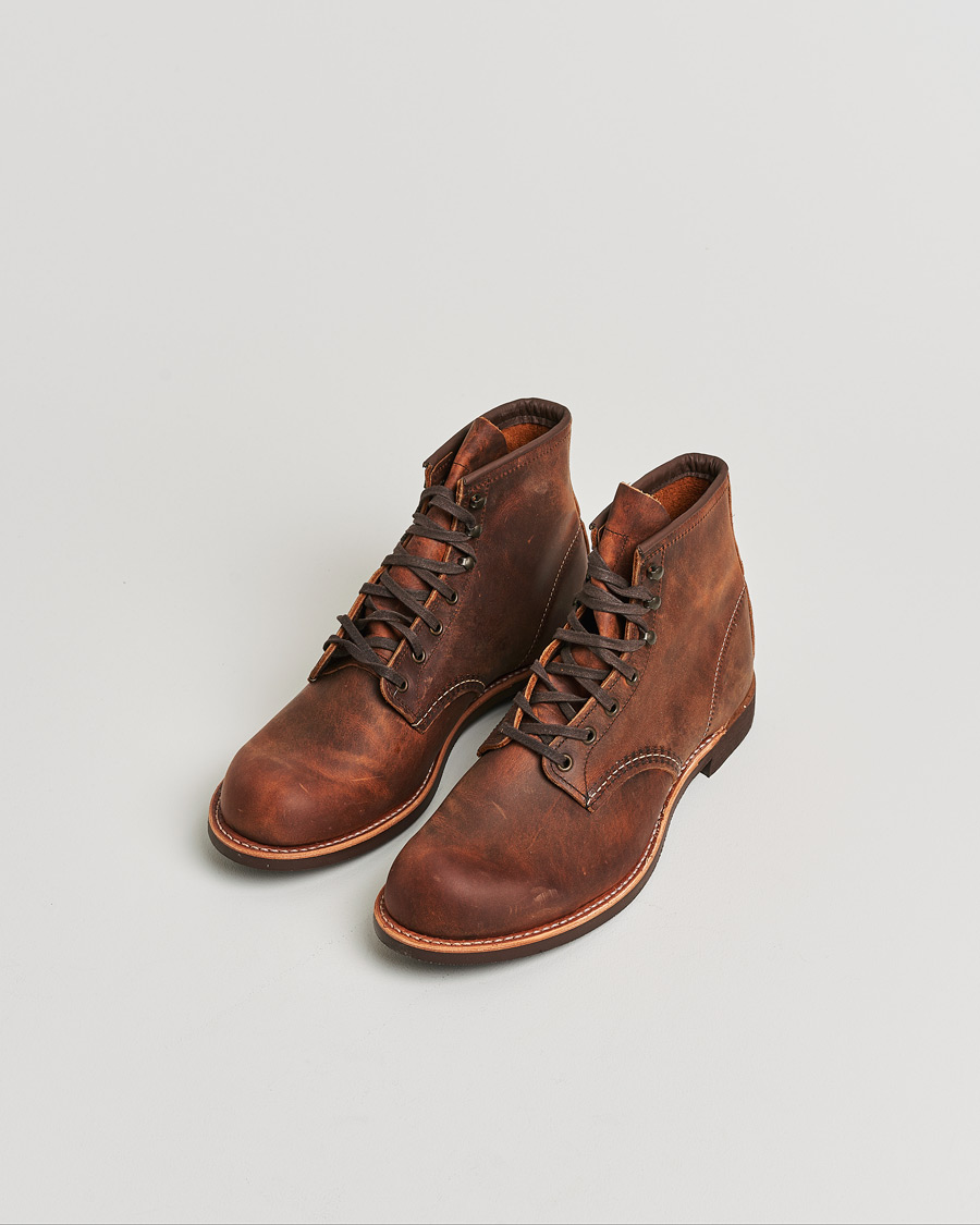 Uomini | Red Wing Shoes Blacksmith Boot Briar Oil Slick Leather | Pre-owned | Red Wing Shoes Blacksmith Boot Briar Oil Slick Leather