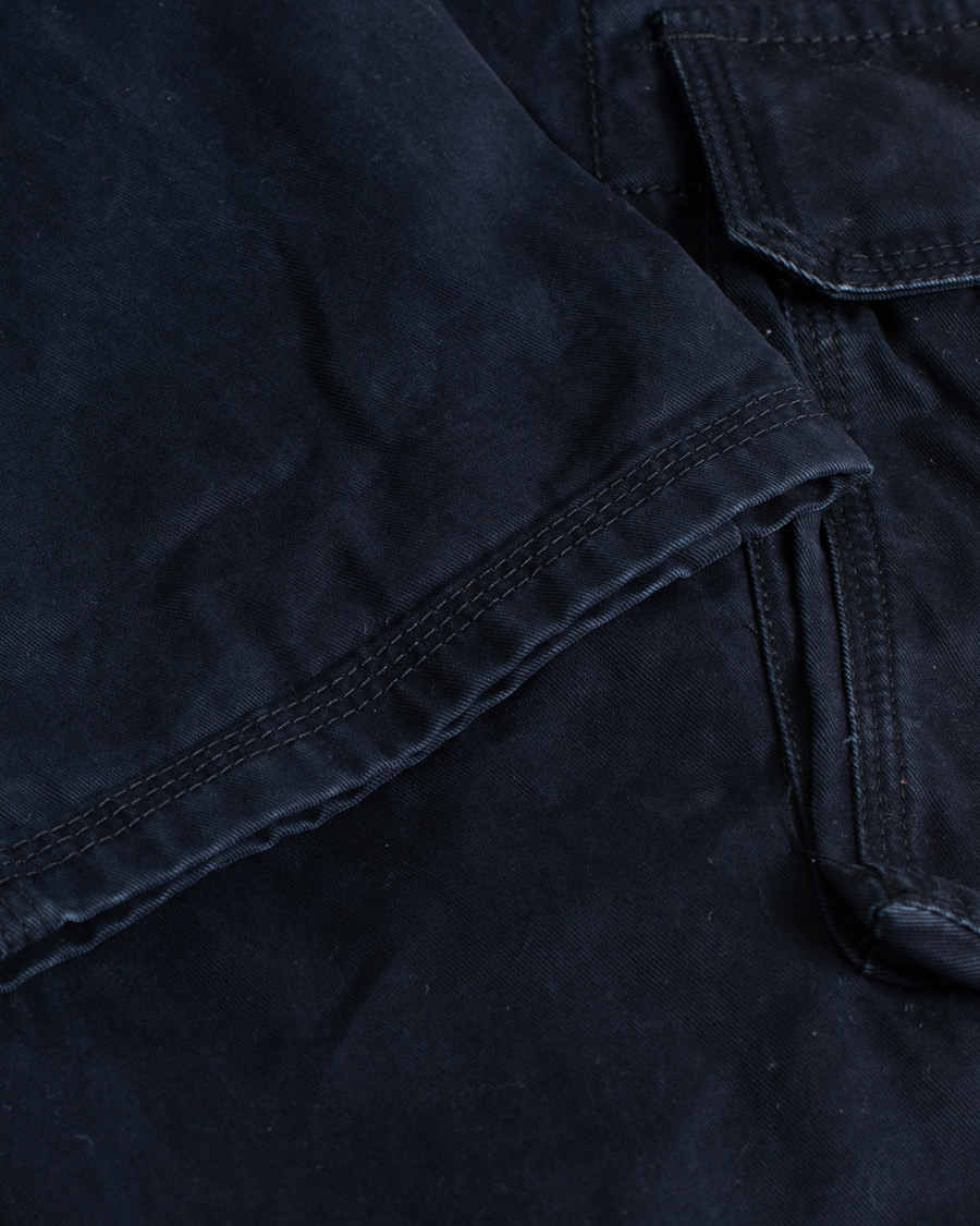 Uomini | Pantaloni | Pre-owned | Incotex Slim Fit Cargo Pants Navy W34