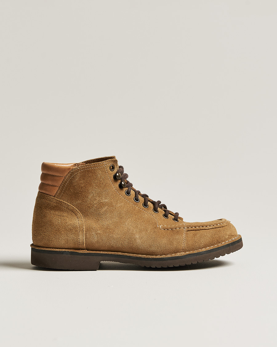 Uomini | Fracap Otto Boot Camel Suede | Pre-owned | Fracap Otto Boot Camel Suede