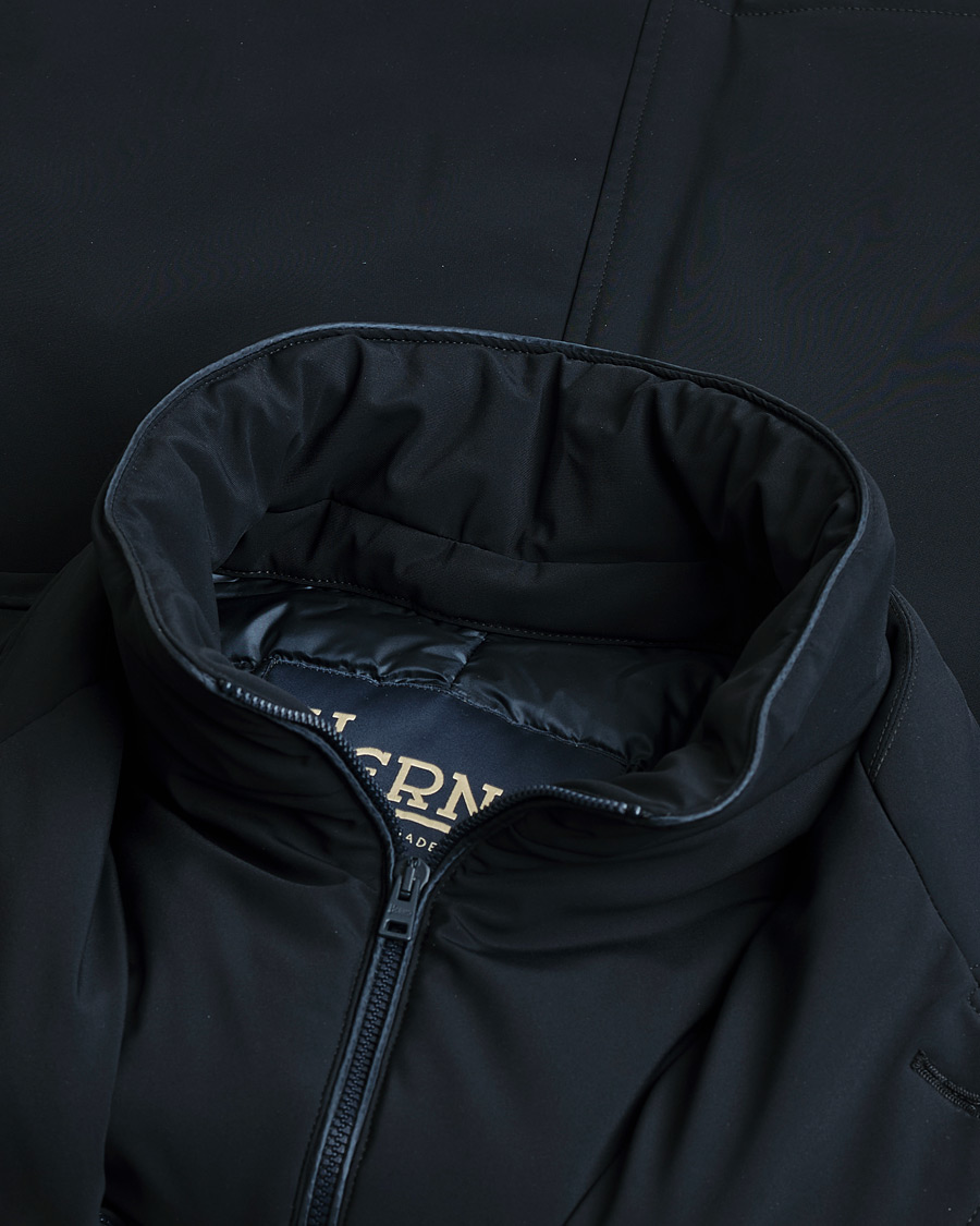 Uomini | Giacche | Pre-owned | Herno Nylon City Blazer Navy