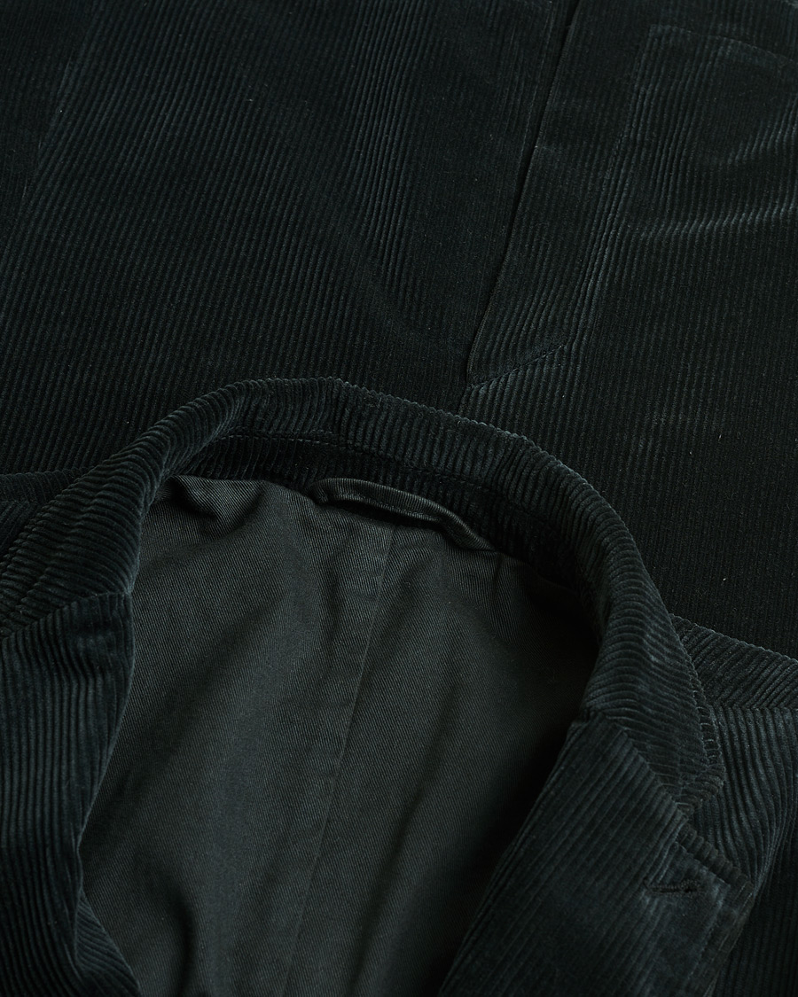 Uomini | Aspesi Corduroy Blazer Emerald S | Pre-owned | Aspesi Corduroy Blazer Emerald S