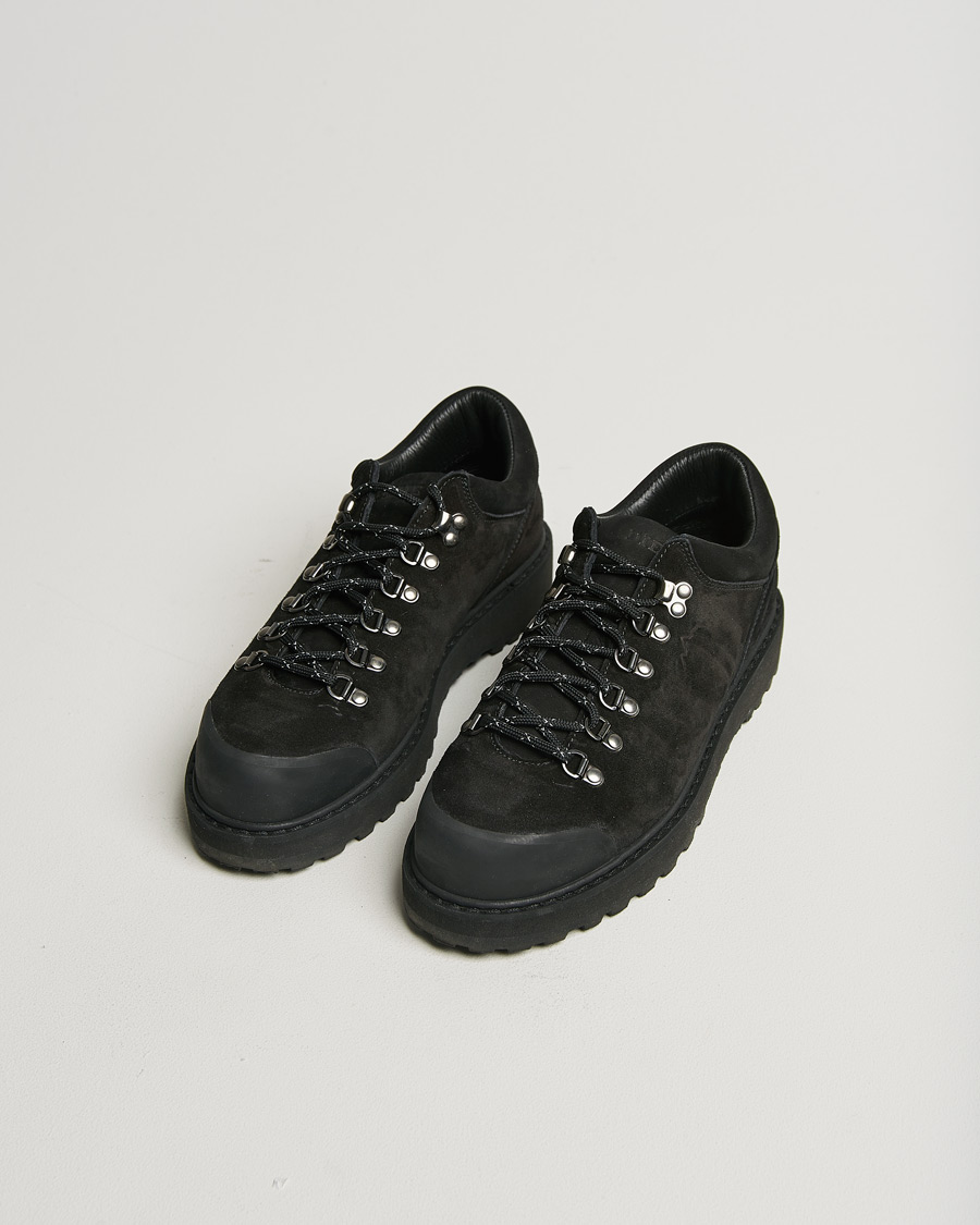 Uomini | Diemme Cornaro Low Boot Black Suede | Pre-owned | Diemme Cornaro Low Boot Black Suede