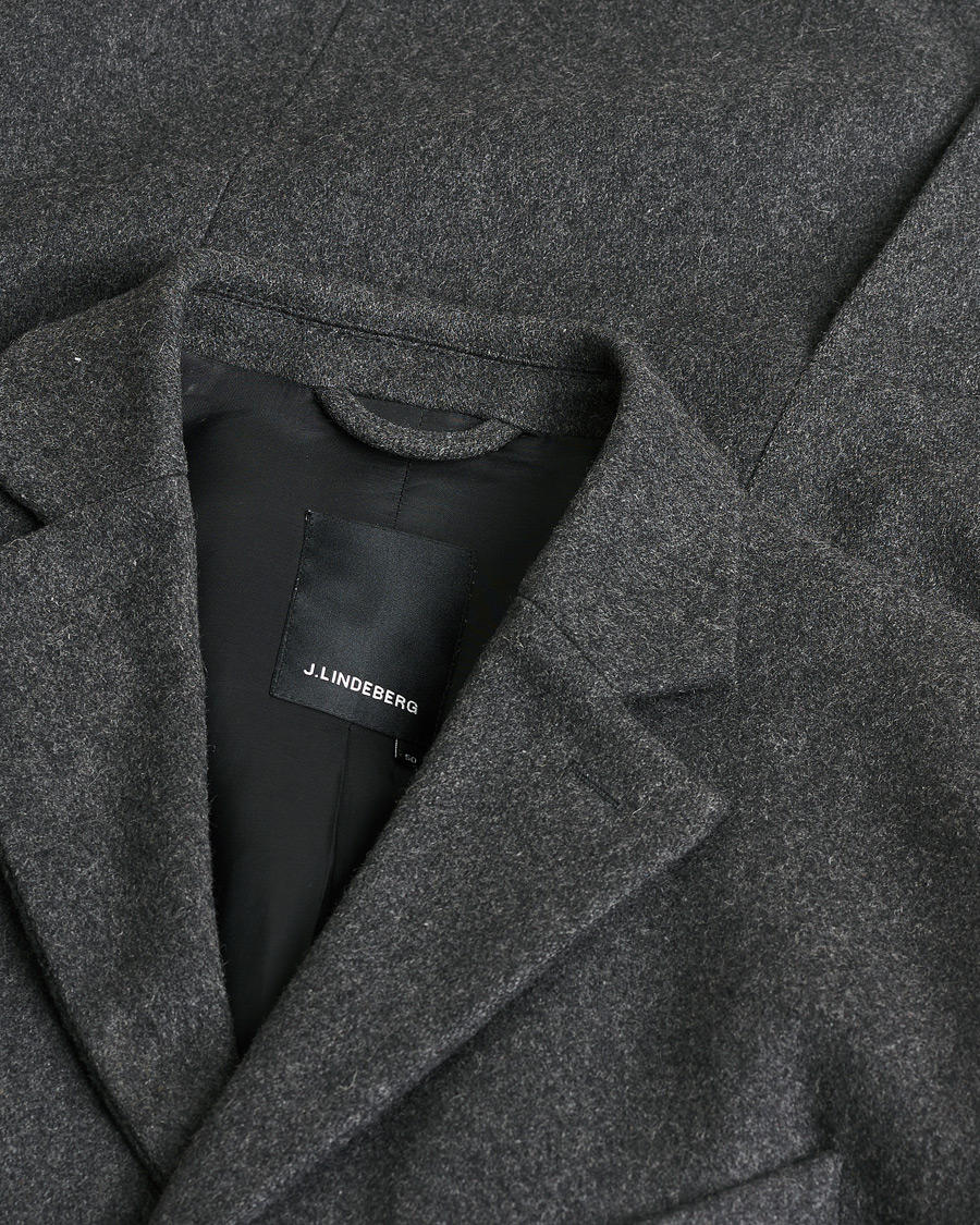 Uomini | Giacche Pre-owned | Pre-owned | J.Lindeberg Wool Coat Grey 50