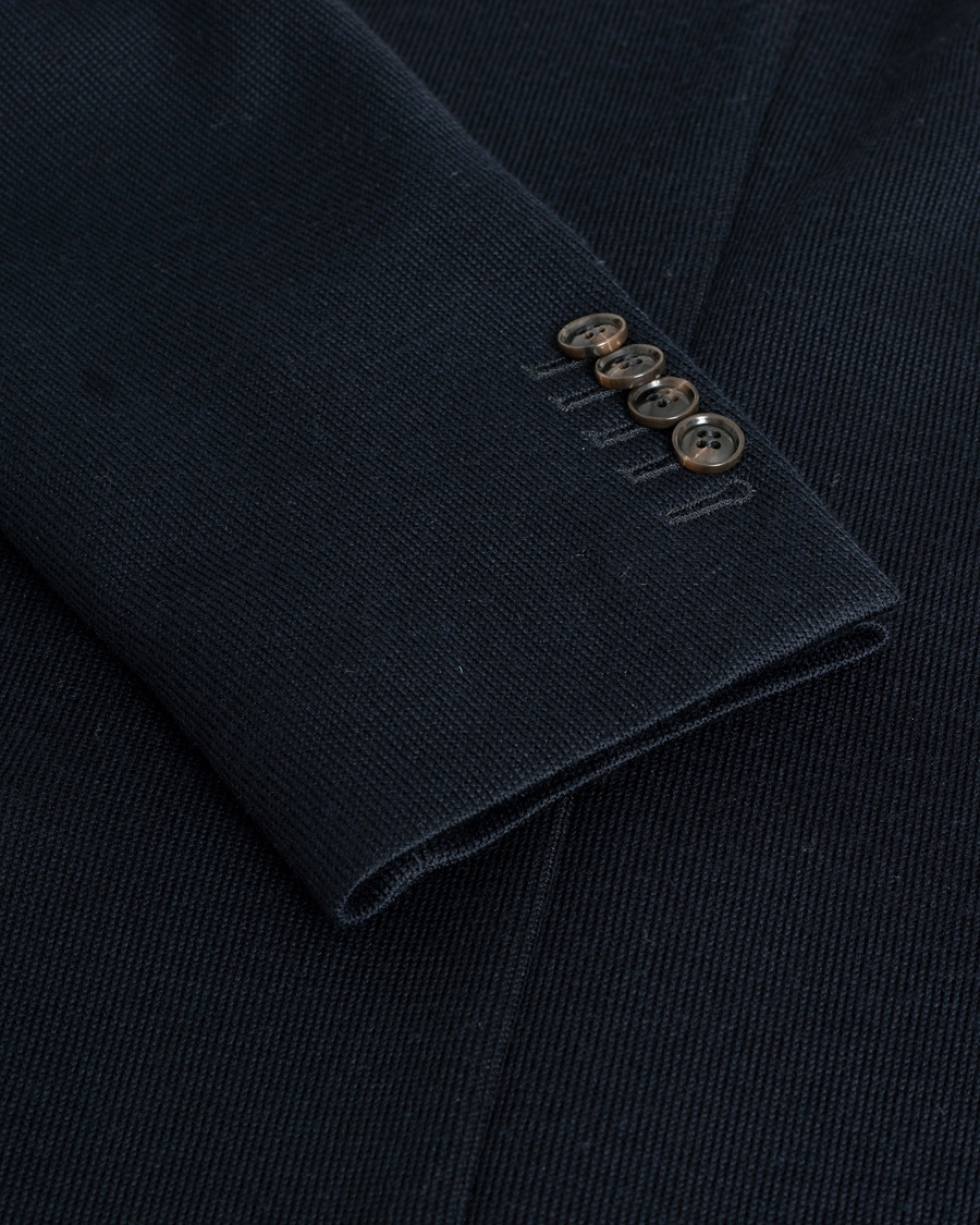 Uomini | Blazers | Pre-owned | Morris Heritage Mike Knitted Blazer Navy