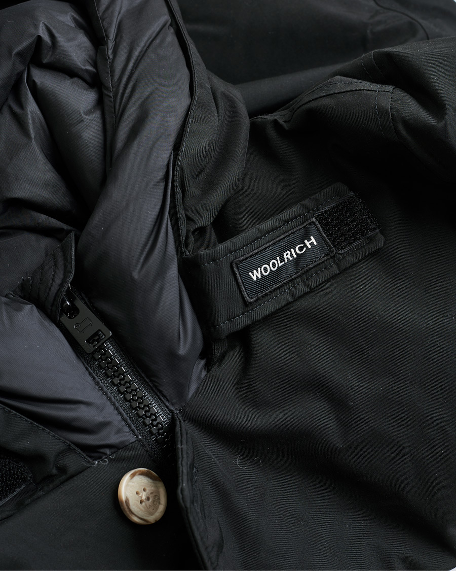 Uomini | Woolrich Arctic Parka No Fur Black M | Pre-owned | Woolrich Arctic Parka No Fur Black M