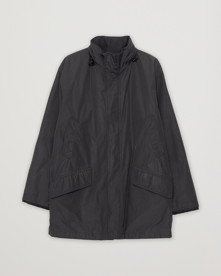 Uomini | Giacche | Pre-owned | Yves Saint Laurent Cotton/Nylon Coat Black 48