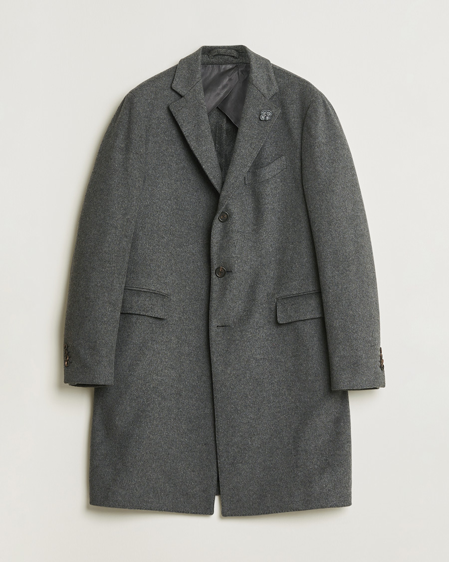 Uomini | Giacche Pre-owned | Pre-owned | Lardini Wool Coat Grey 56