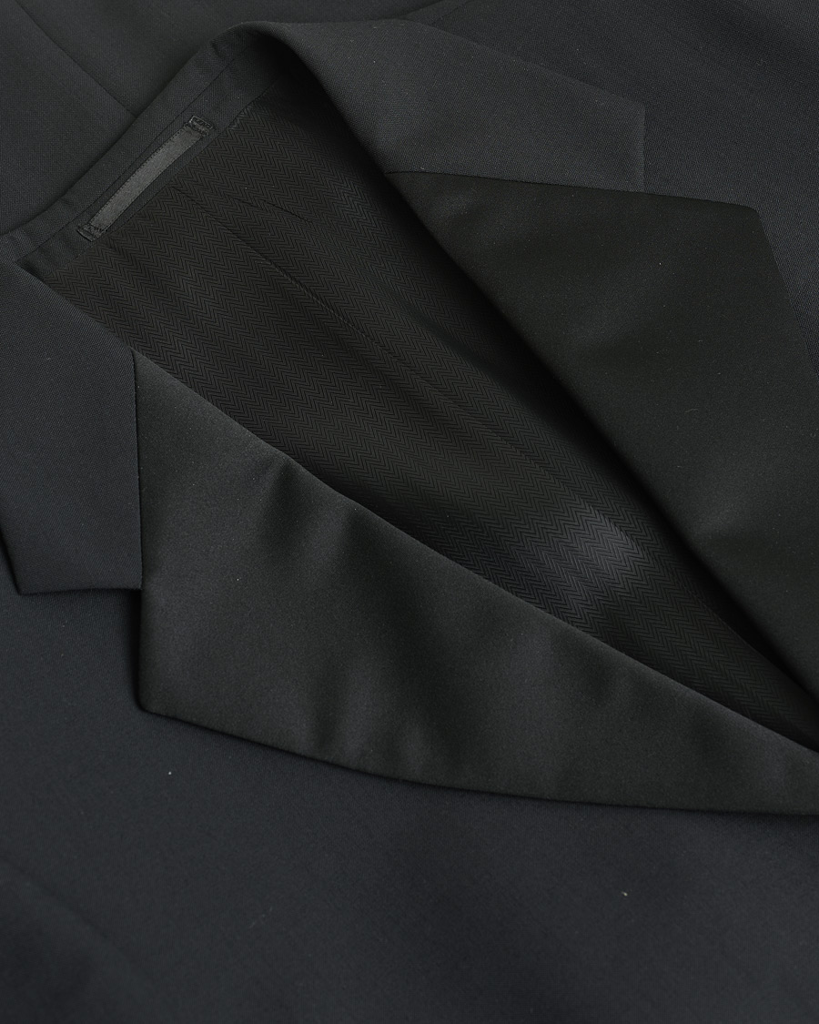 Uomini | Oscar Jacobson Vintage Tuxedo Blazer Black 50 | Pre-owned | Oscar Jacobson Vintage Tuxedo Blazer Black 50