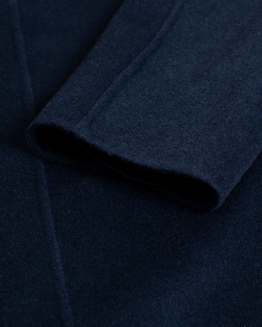 Uomini | Giacche | Pre-owned | NN07 Franco Wool Coat Navy Blue