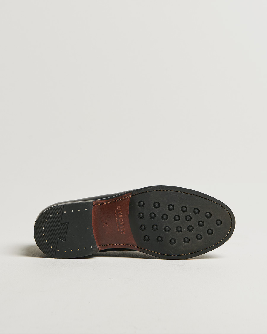 Uomini | Myrqvist Stenhammar Loafer Black Calf | Pre-owned | Myrqvist Stenhammar Loafer Black Calf