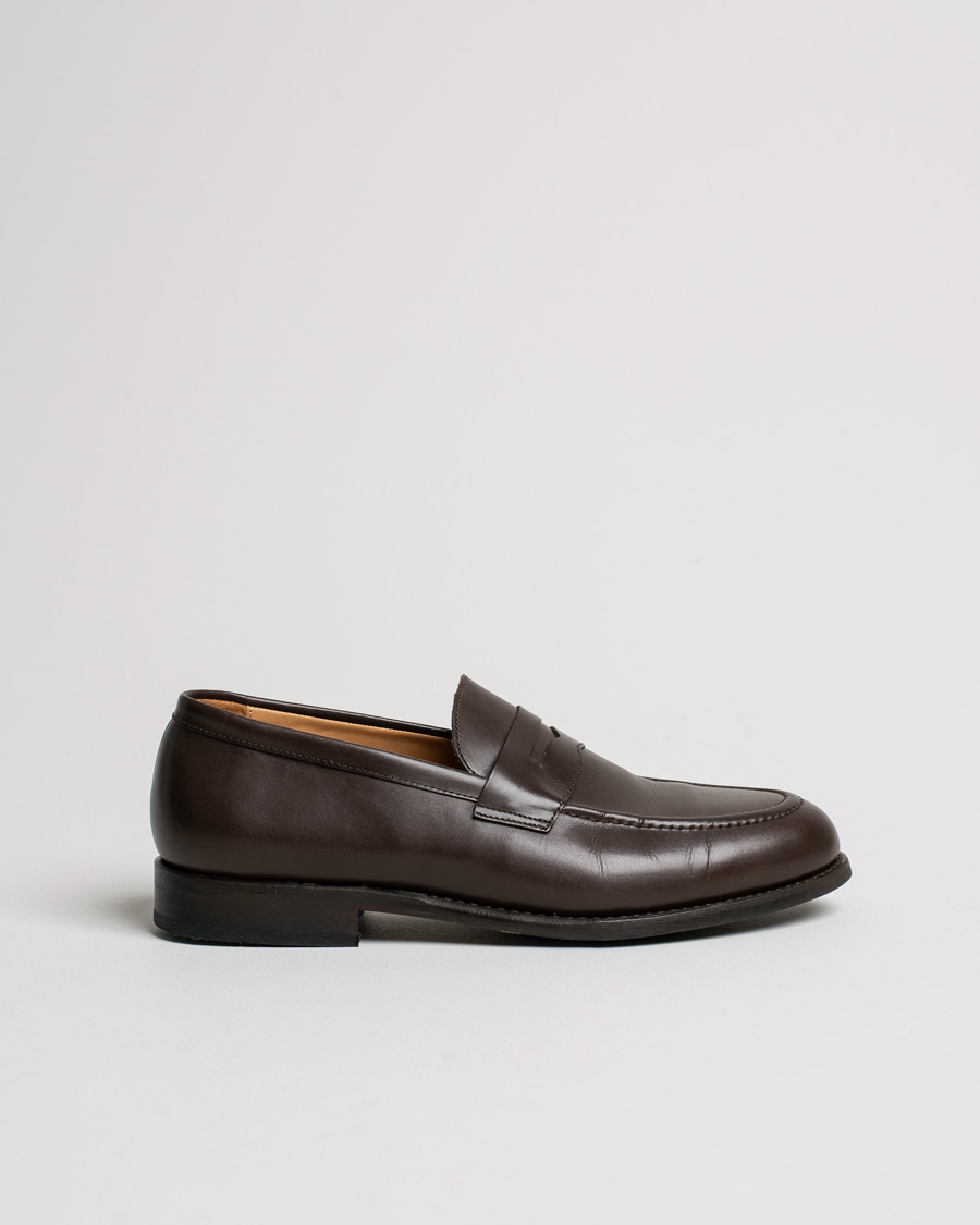 Uomini | Myrqvist Stenhammar Loafer Dark Brown Calf | Pre-owned | Myrqvist Stenhammar Loafer Dark Brown Calf