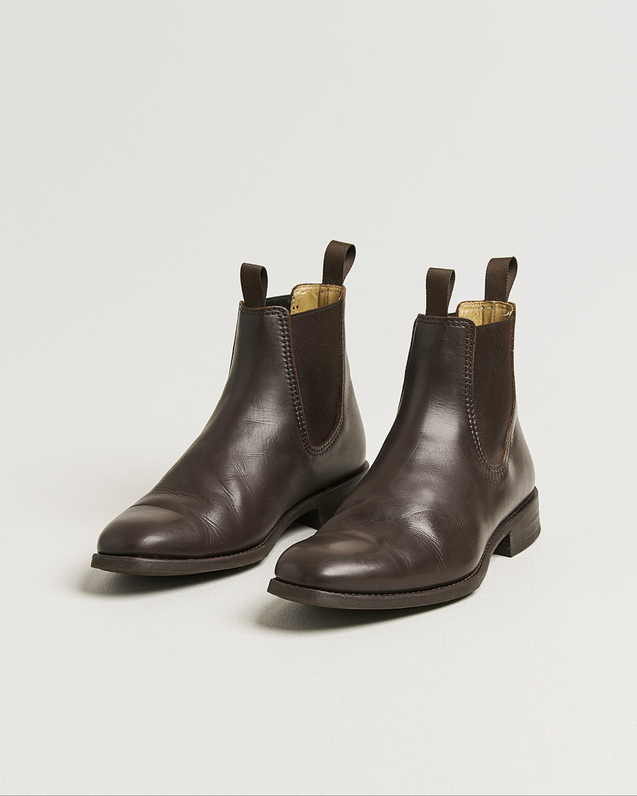 Uomini | Scarpe con cuciture Goodyear Pre-owned | Pre-owned | Myrqvist Granhult Chelsea Boot Brown Calf UK9 - EU43
