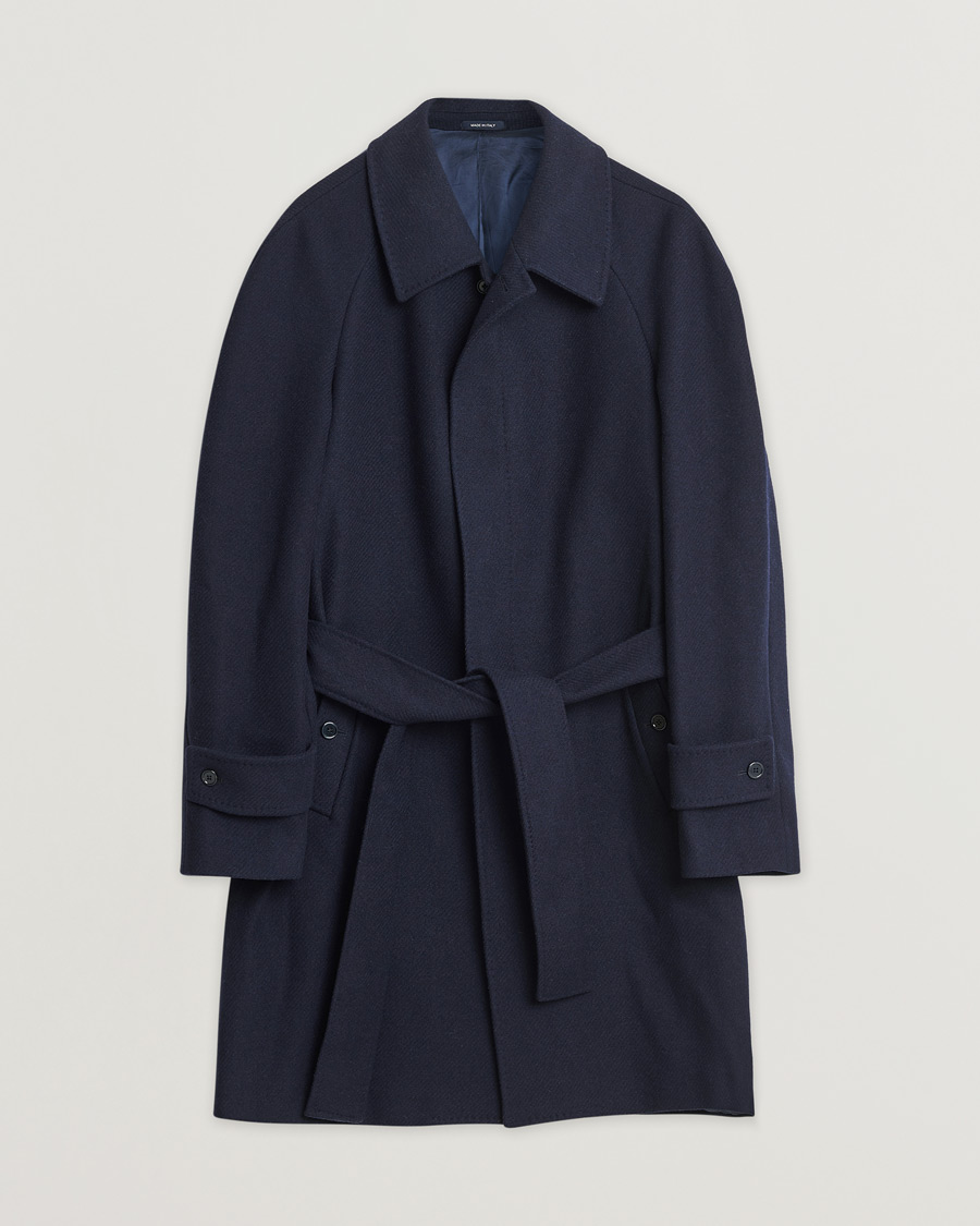Uomini | Giacche Pre-owned | Pre-owned | Pini Parma Raglan Coat Navy 52