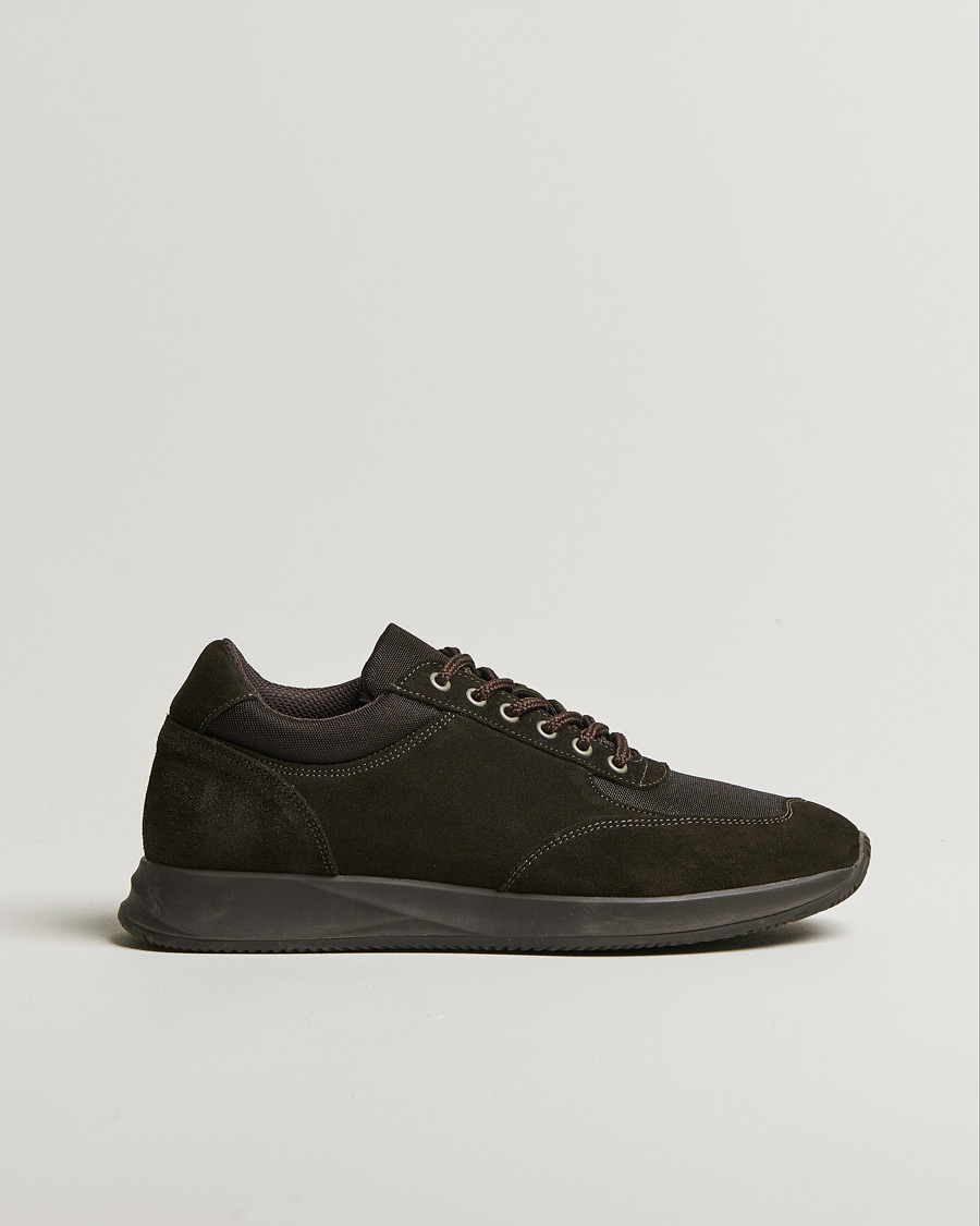 Uomini | Myrqvist Stensund Running Sneaker Brown Suede | Pre-owned | Myrqvist Stensund Running Sneaker Brown Suede