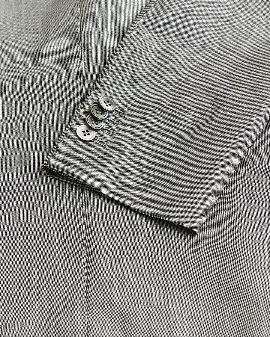 Uomini | Oscar Jacobson Elmer Suit Grey Melange 48 | Pre-owned | Oscar Jacobson Elmer Suit Grey Melange 48