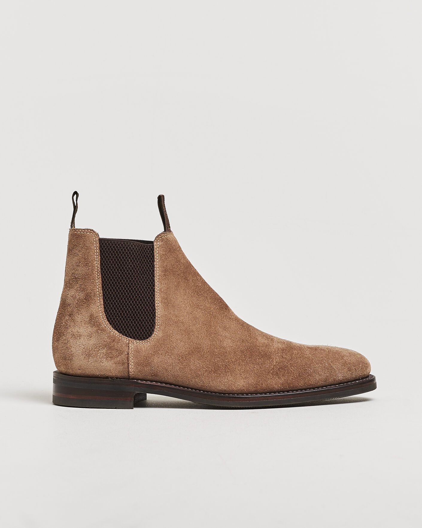Uomini | Scarpe con cuciture Goodyear Pre-owned | Pre-owned | Loake 1880 Emsworth Chelsea Boot Flint Suede UK9 - EU43