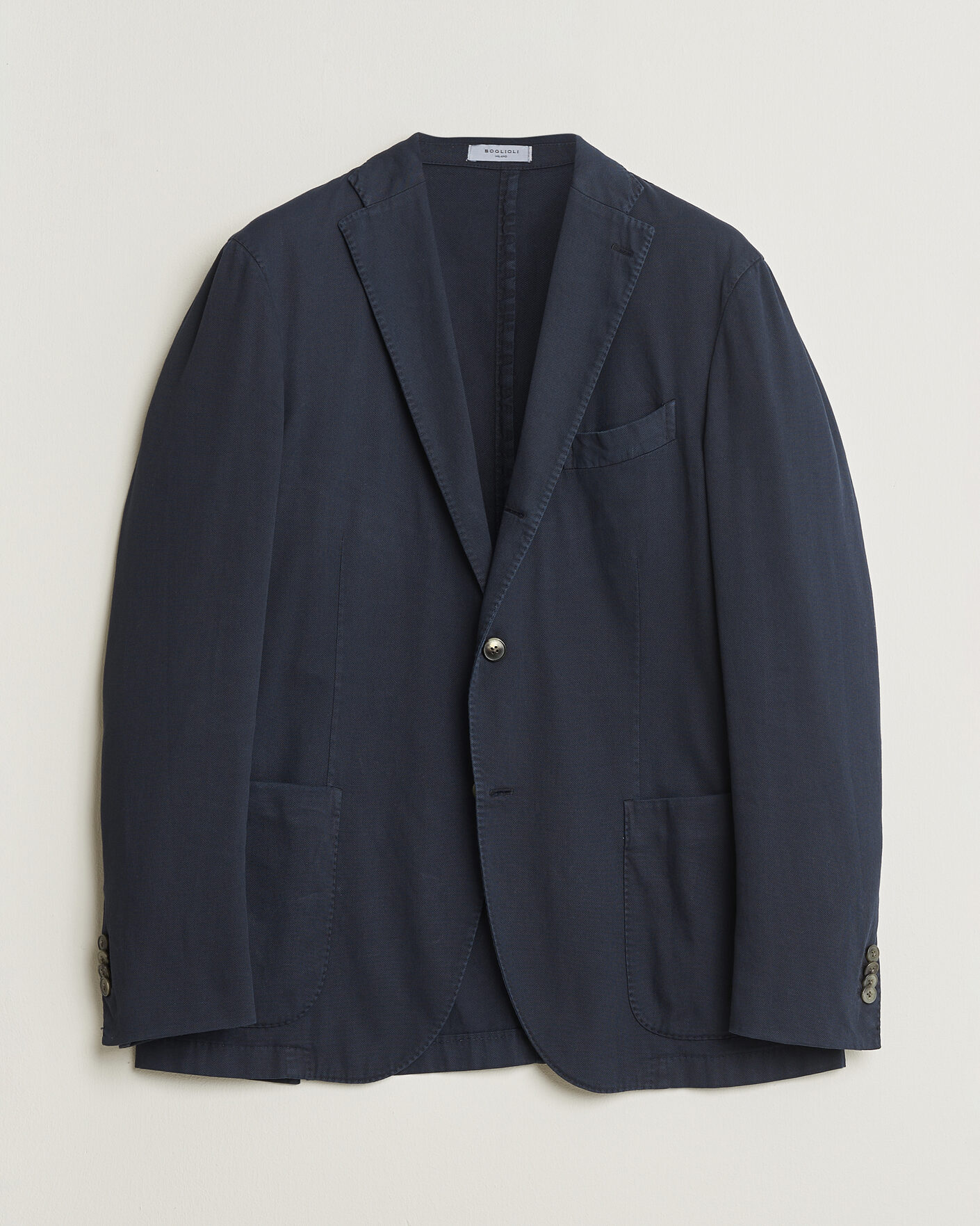 Uomini | Giacca da abito Pre-owned | Pre-owned | Boglioli K Jacket Cotton Stretch Blazer Navy 52