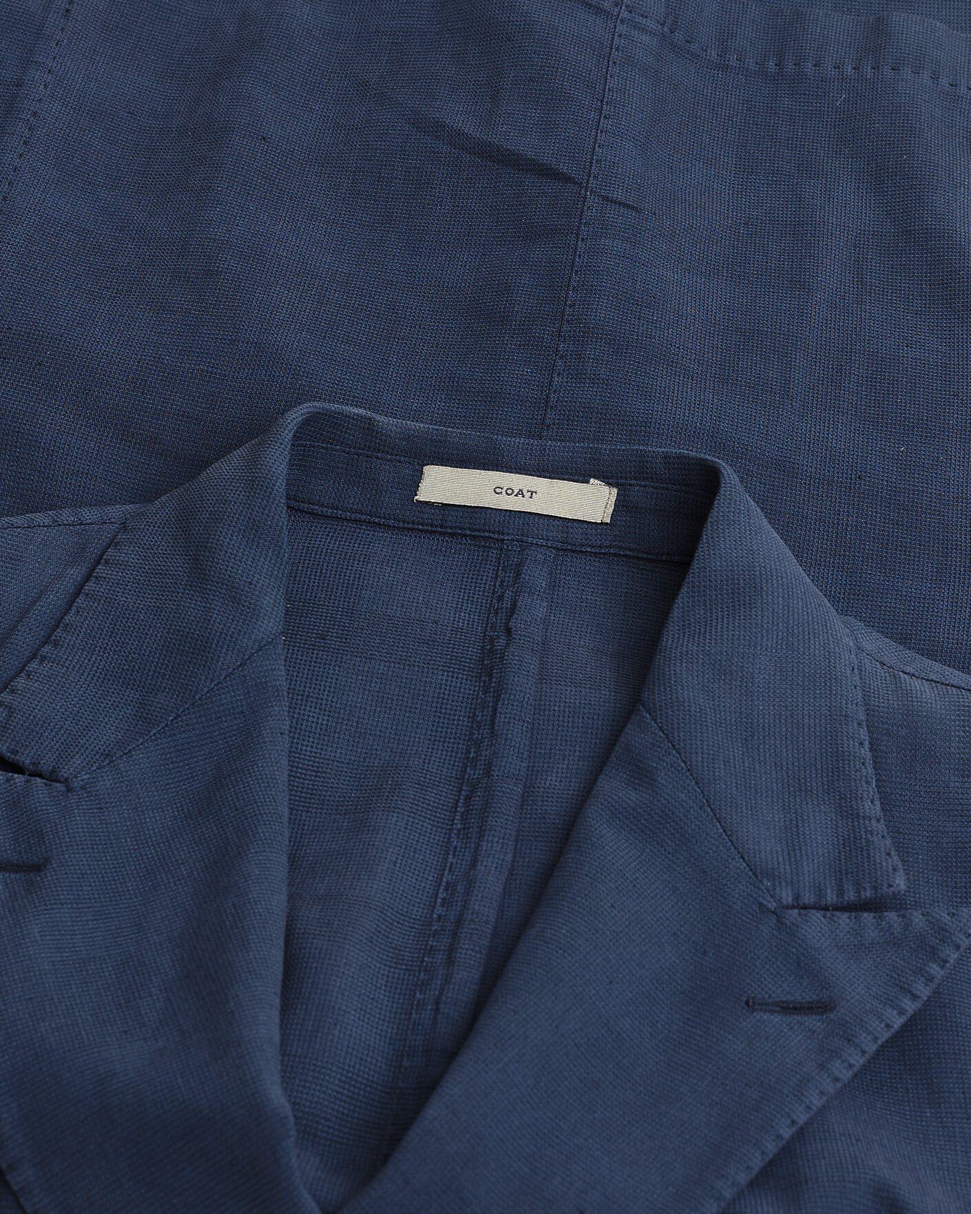 Uomini | Giacca da abito Pre-owned | Pre-owned | Boglioli Coat Double Breasted Silk Blend Blazer Navy 50
