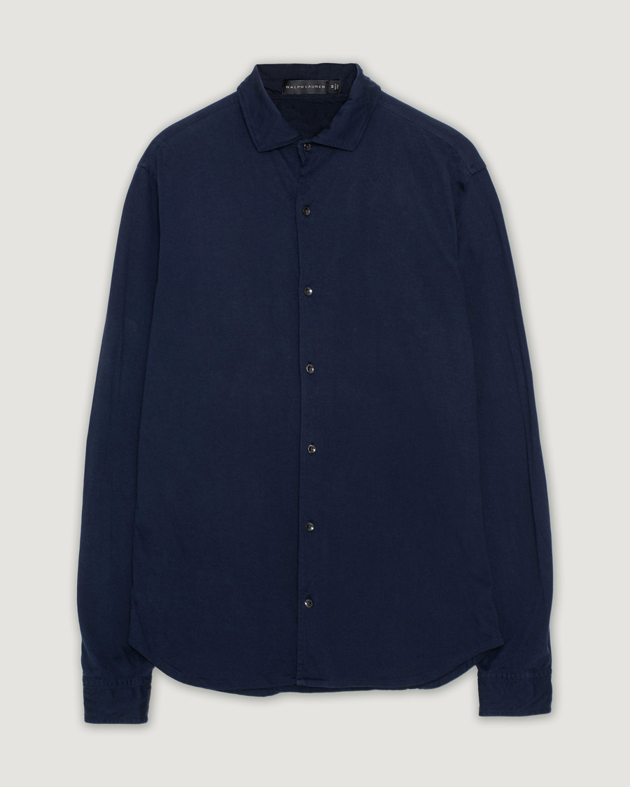 Uomini | Camicie | Pre-owned | Ralph Lauren Black Label Jesery Shirt Navy M