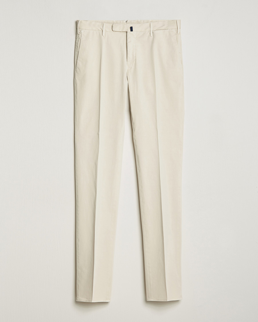 Uomini | Pantaloni Pre-owned | Pre-owned | Incotex Slim Fit Comfort Chinos Off White 48