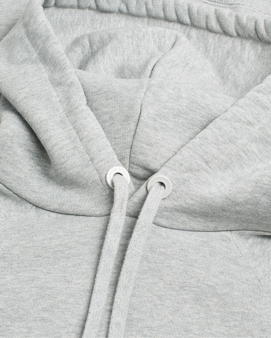 Uomini | Maglieria | Pre-owned | AMI ami Logo Hoodie Heather Grey