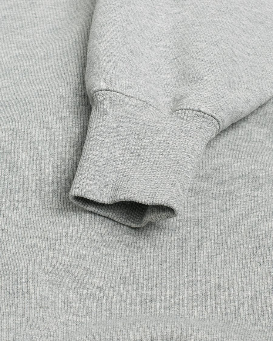 Uomini | Maglieria | Pre-owned | AMI ami Logo Hoodie Heather Grey