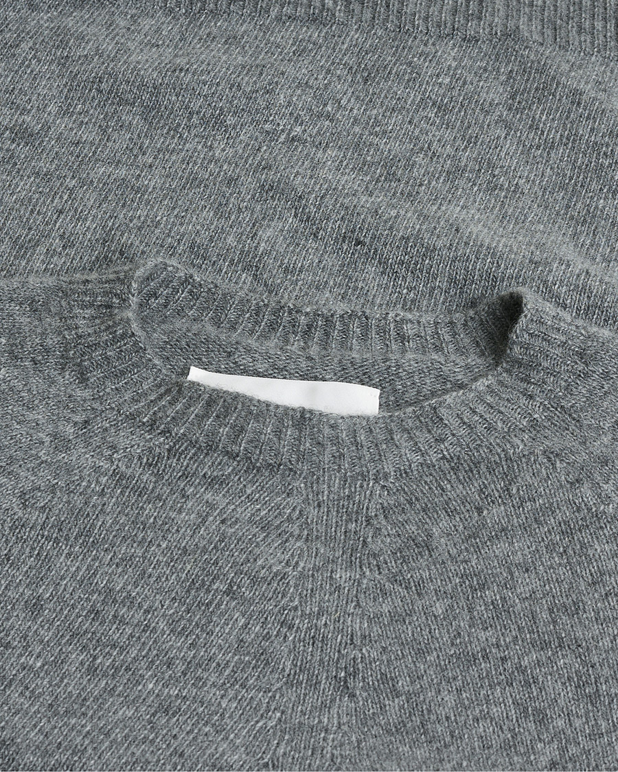 Uomini | Maglioni Pre-owned | Pre-owned | Jil Sander Cashmere/Merino Round Neck Sweater Grey Melange
