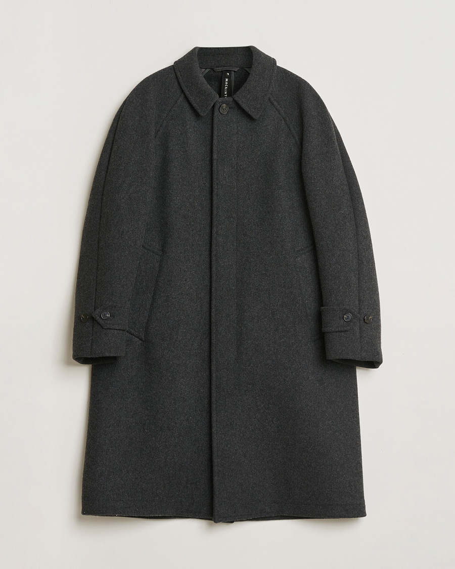 Uomini | Giacche Pre-owned | Pre-owned | Mackintosh Boston Wool Overcoat Grey M