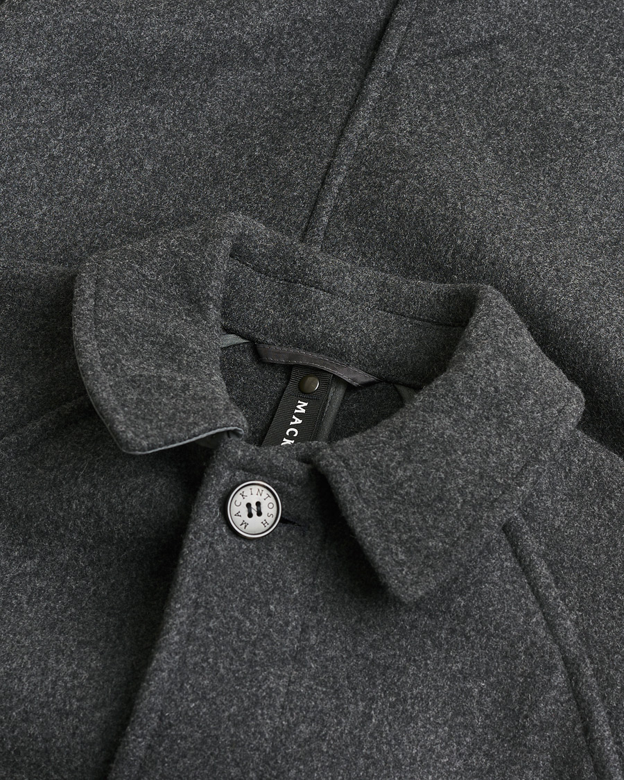 Uomini | Giacche Pre-owned | Pre-owned | Mackintosh Boston Wool Overcoat Grey M