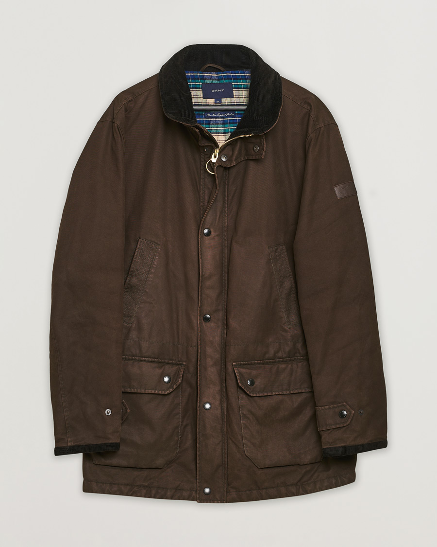 Uomini | Giacche | Pre-owned | GANT The New England Jacket Dark Sage XXL