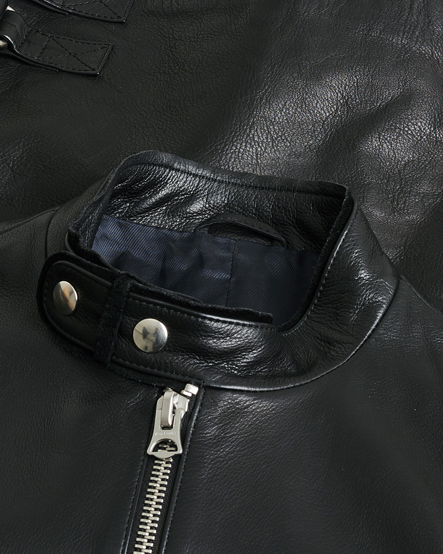 Uomini | Giacche Pre-owned | Pre-owned | Acne Studios Oliver Leather Jacket Black 48