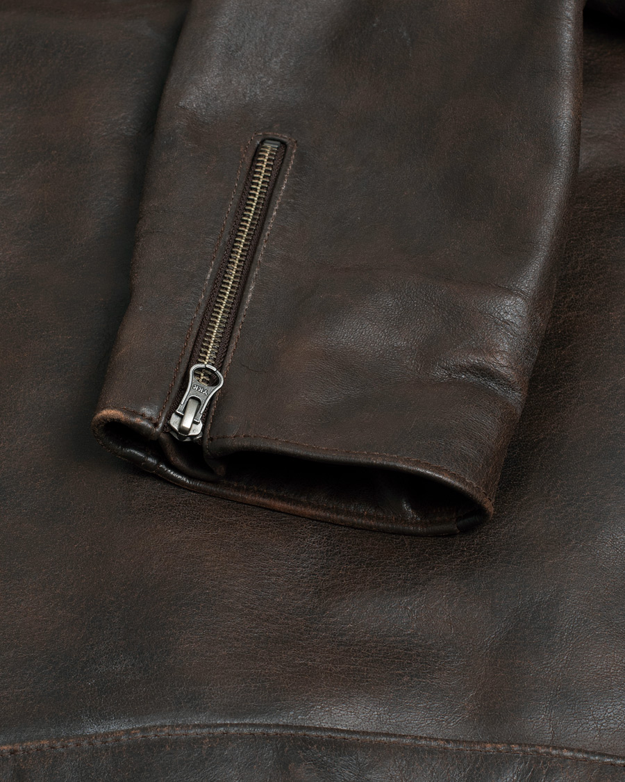 Uomini | Giacche | Pre-owned | Nudie Jeans Eddy Rider Leather Jacket Brown L