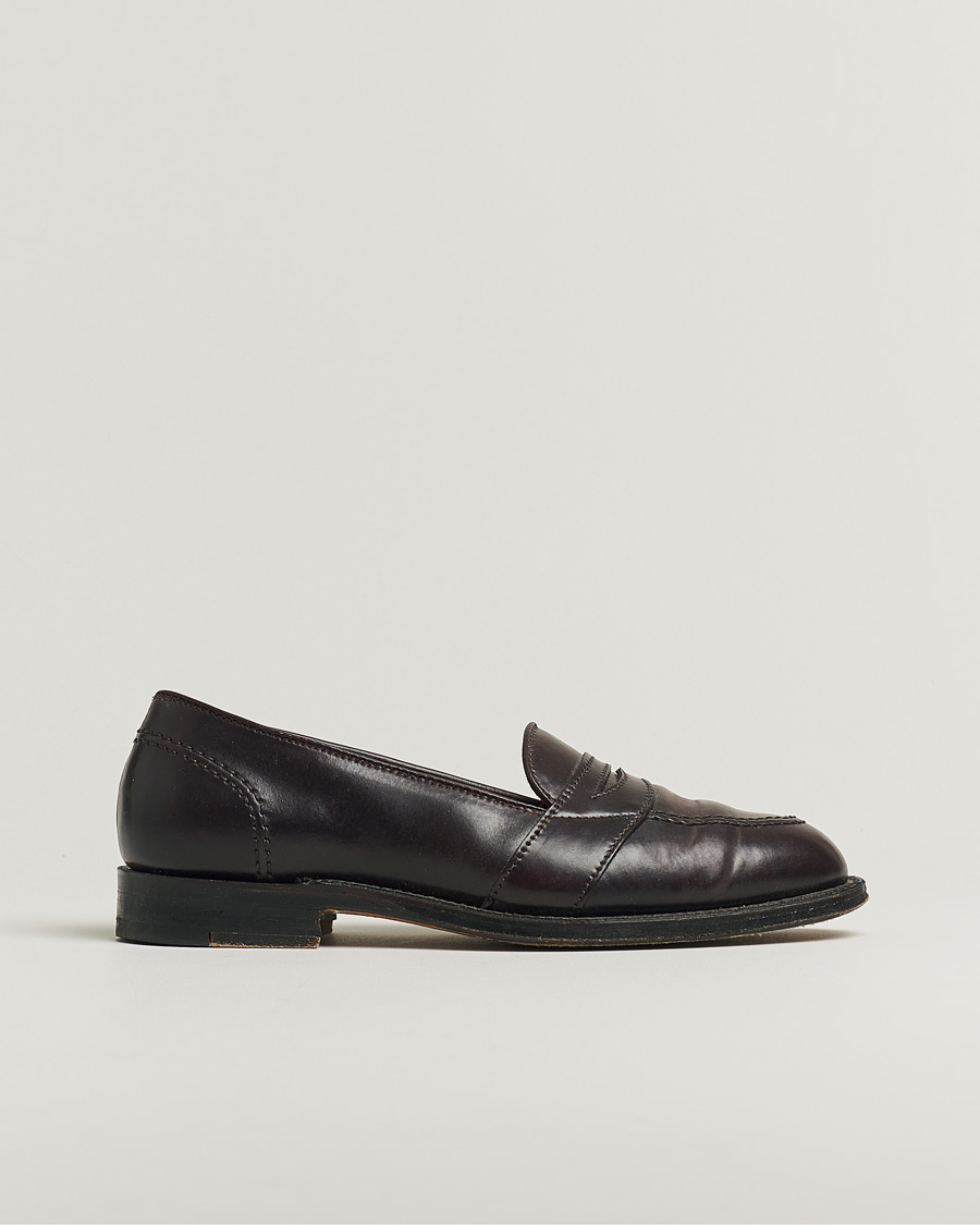 Uomini | Alden 684 Full Strap Slip-On Penny Loafer UK7,5 - EU41 | Pre-owned | Alden 684 Full Strap Slip-On Penny Loafer UK7,5 - EU41