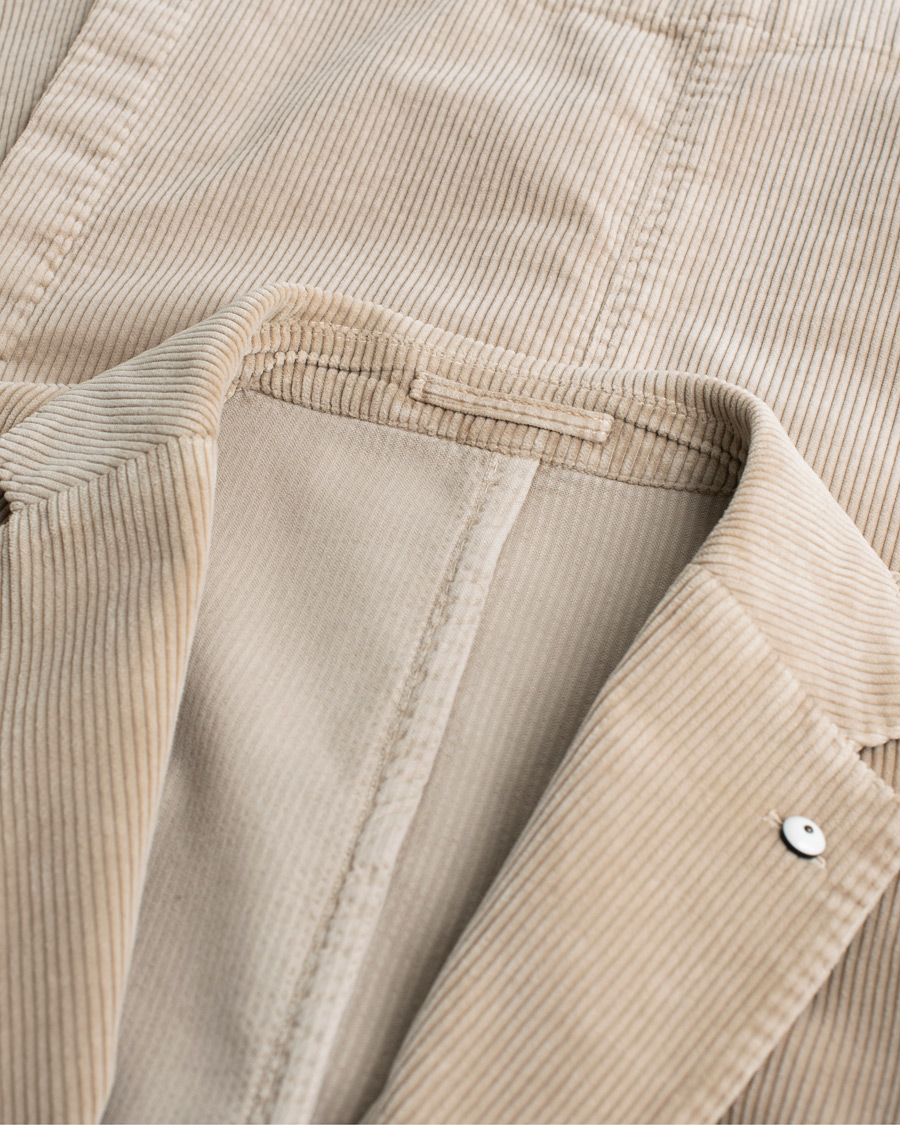 Uomini | Blazers | Pre-owned | L.B.M. 1911 Jack Corduroy Blazer Beige