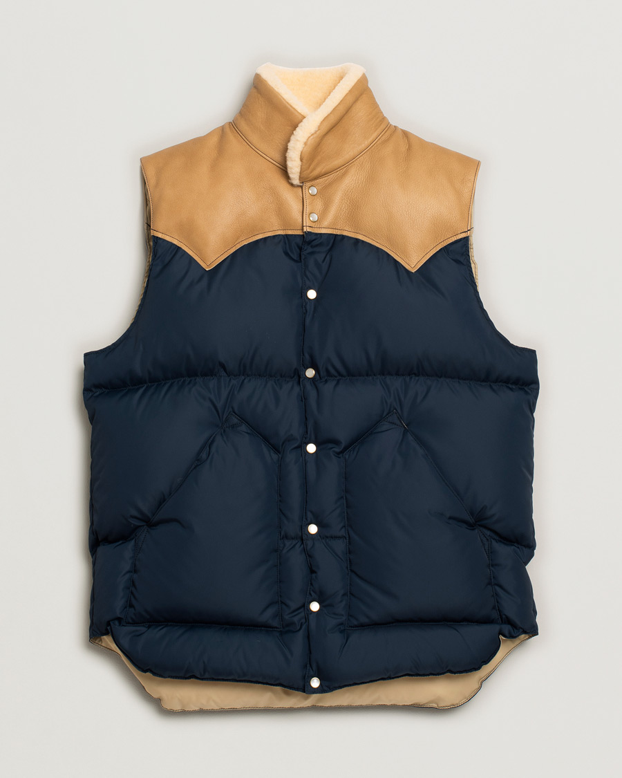 Uomini | Giacche | Pre-owned | Rocky Mountain Featherbed Christy Vest Navy 40