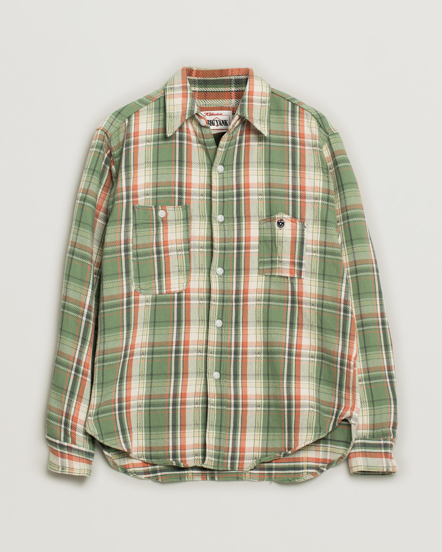 Uomini | Camicie | Pre-owned | Big Yank 1942 Flannel Shirt Green Check S