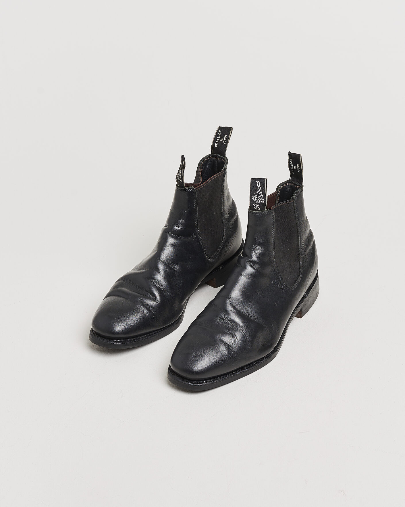 Uomini | Scarpe con cuciture Goodyear Pre-owned | Pre-owned | R.M.Williams Comfort Craftsman G Boot Yearling Black UK9 - EU43,5